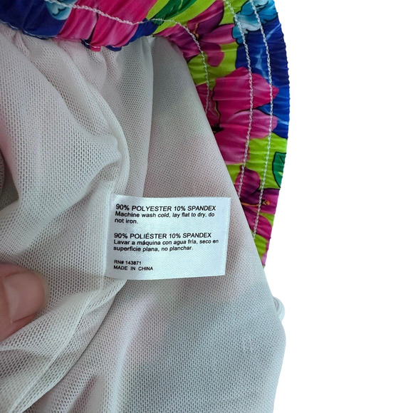 Frankies Bikinis Winston Unisex Board Short Floral Large Neon Surfer Swimwear - Picture 10 of 16